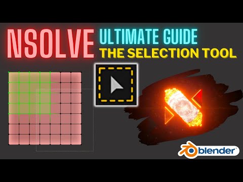 nSolve guide for Blender - The Selection Tool