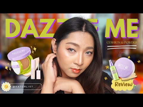 รีวิว DAZZLE ME CUSHION & POWDER BETTER THAN FILTER  ผิวมันเอาอยู่ไหม | KATOR ISME