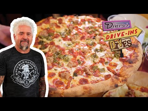 Guy Fieri Returns for DYNAMITE *Spicy Pig* Pizza in CO | Diners, Drive-Ins and Dives | Food Network