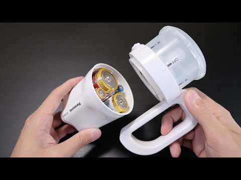 【この製品すごい】身近な機器の電池で代用可能LED懐中電灯 Panasonic Any Battery LED Flashlight