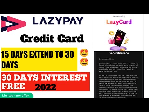 Lazypay new update 2022 अब 15 Day में पेमेंट नही करना होगा || Lazypay Billing Cycle Extend #lazypay