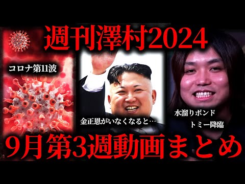 【週刊澤村2024】9月第3週たっくー動画まとめ【たっくー切り抜き】