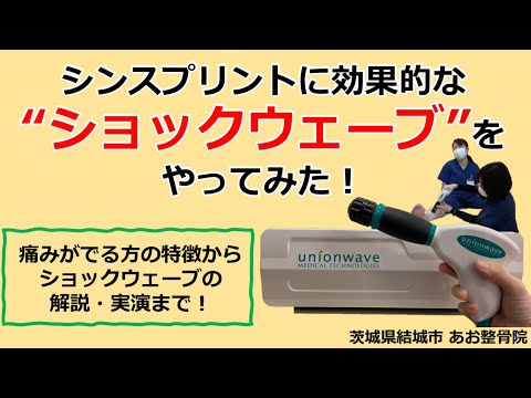 【ショックウェーブ】シンスプリントになりやすい身体の特徴5選！｜茨城県結城市 あお整骨院