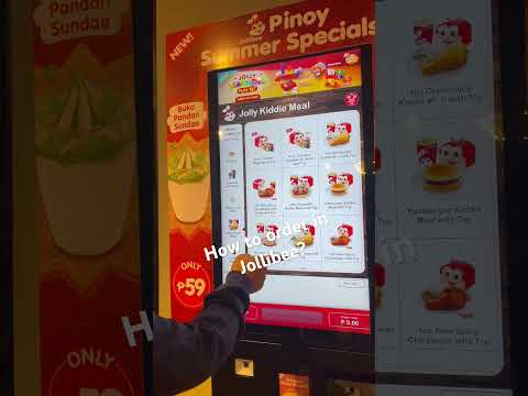 HOW TO ORDER IN JOLLIBEE YOU LIKE THIS OR IN THE COUNTER? YUMMY JOLLIBEE #share #food #affordable