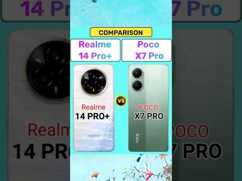 Realme 14 Pro Plus Vs Poco X7 Pro