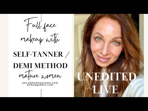 How to use self-tanner to add color with the viral Demi Method