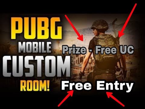 PUBG MOBILE Free Tournaments LIVE CUSTOM ROOMS