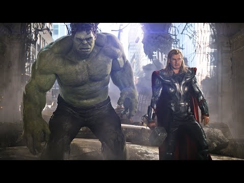 어벤져스 vs 치타우리 종족 전투 장면 | 어벤져스 (The Avengers, 2012) [4K]