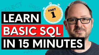 Learn Basic SQL in 15 Minutes | Business Intelligence For Beginners | SQL Tutorial For Beginners 1/3