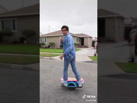 Zachking hoverboard trick