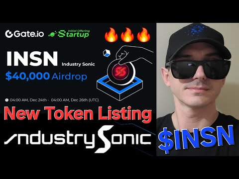 $INSN - INDUSTRY SONIC TOKEN CRYPTO COIN HOW TO BUY INSN GATE BSC BNB PANCAKESWAP BLOCKCHAIN GATE.IO