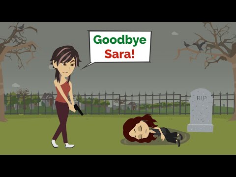 Goodbye, Sara! | Easy English story | English conversation practice | No Aliens