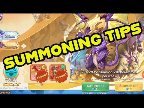 Draconia Saga - Smart Summoning Strategy