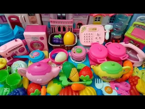 Satisfying Unboxing | Hello kitty kitchen set | #Fatima satisfying asmr #toys 🌈