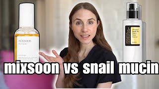 Mixsoon Bean Essence Vs Cosrx Snail Mucin