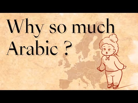 How ARABIC WORDS entered EUROPEAN languages