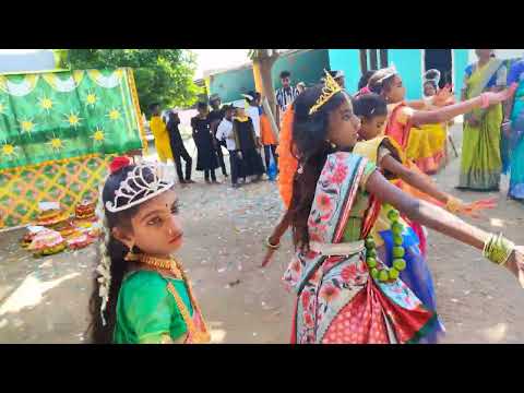 Dussehra celebrations at Gangeya high school chilvakodur