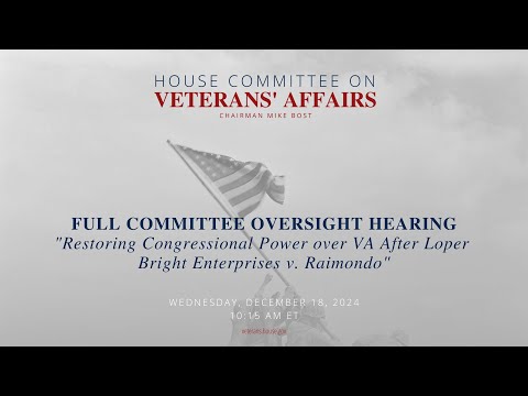 Full Committee Oversight Hearing