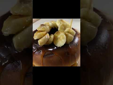 EASY SO EASY Banana chocolate pancake【ASMR】　