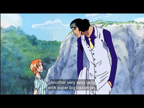 aokiji saying super big bazongas to nami