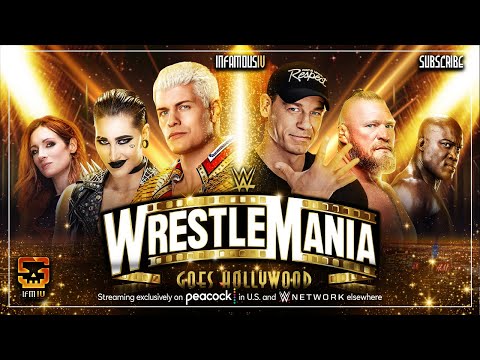 WWE Wrestlemania 39 2nd Official Theme Song 🎵 IFM IV