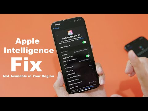 iOS 18.2 - Apple Intelligence Not Available in Your Region