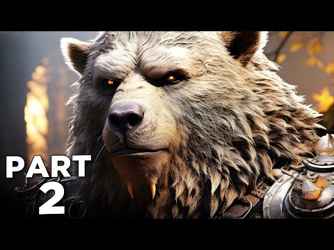 BLACK MYTH WUKONG Walkthrough Gameplay Part 2 - BLACK BEAR GUAI BOSS (FULL GAME)