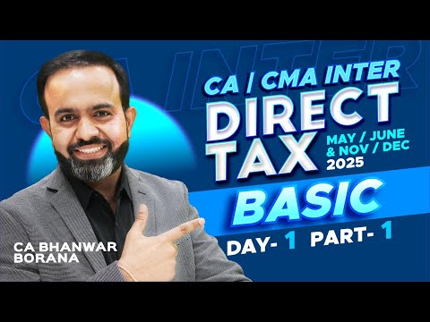 INTER DT REGULAR FOR MAY/SEP-25 | DAY-1 PART-1 | BASIC |