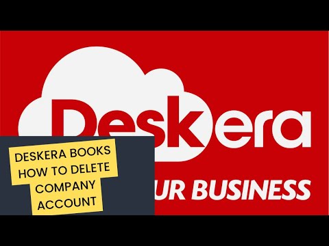 How To Delete Deskera Company Account. ( Cara menghapus akun perusahaan di Deskera)