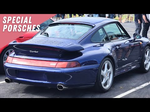 Special Porsches at the Collecting Cars Coffee Run Auckland