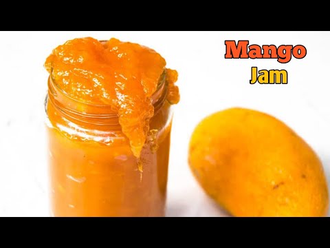 Homemade mango jam recipe || 3 Ingredients mango jam recipe