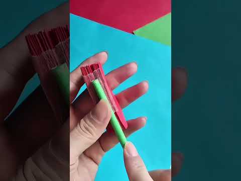 DIY paper craft flowers home decorations gift idea #foryou #tiktok #fyp #gift #craft