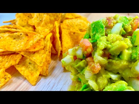 Delicious Mexican food called "guacamole" 🇲🇽🤤🥑 [asmr]