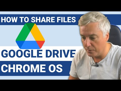 How to share files with others in Google Drive - ChromeOS