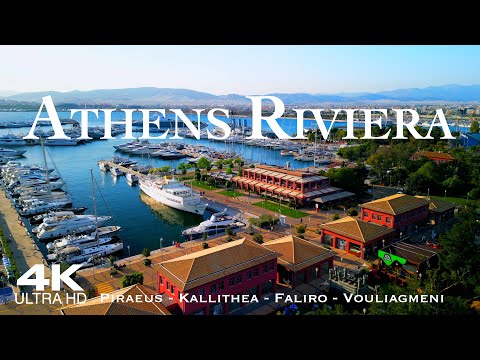 [4K] ATHENS RIVIERA 🇬🇷 Αθήνα 2024 1 HOUR Drone Aerial of Piraeus Faliro & Vouliagmeni | Greece