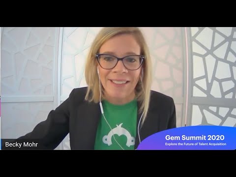 How SurveyMonkey Operationalized Their Diversity Sourcing Strategy — Becky Mohr, Gem Summit 2020