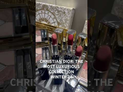 The ultimate holiday collection of the year! Winter 2024 #dior #diormakeup #luxurymakeup #tutorials