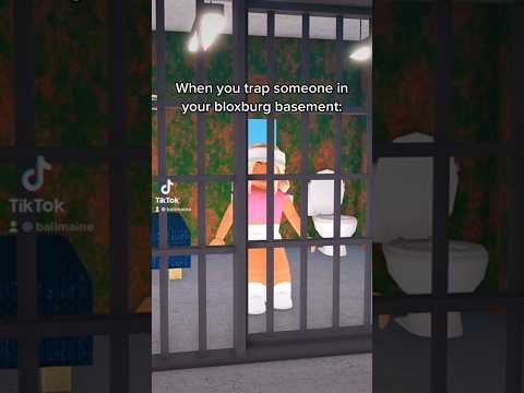 POV: trapping NEW bloxburg PLAYERS🤫ft. AUDURF4V (bloxburg TikTok) #roblox #bloxburg #tiktok #shorts