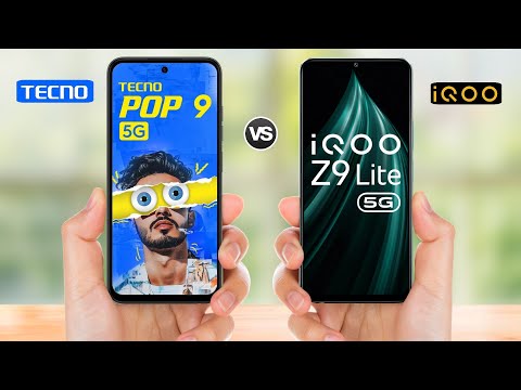 Tecno Pop 9 5g vs IQOO Z9 Lite 5g || Full Comparison