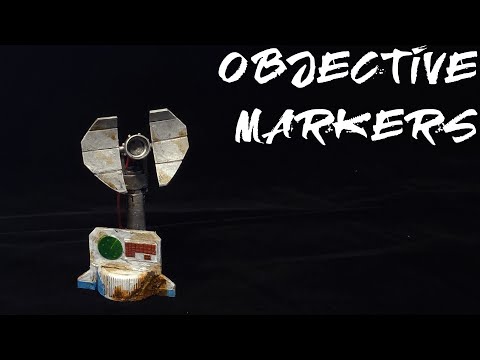 Terrain Tutorial - Objective Marker - Radar  - Warhammer 40K, Kill Team, Necromunda