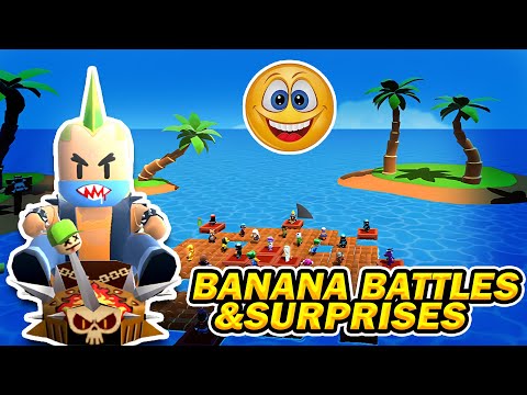 Stumble Guys Banana Battles & Surprises! 🍌🤪 | StumbleZ