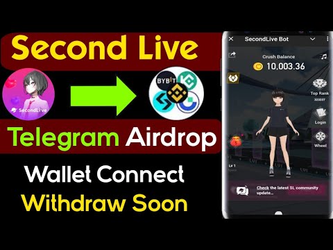 SecondLive Airdrop | SecondLive bot telegram | SecondLive bot withdrawal | Athene network