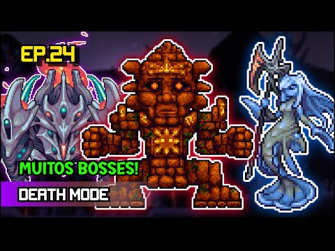 SEQUÊNCIA DE BOSSES FÁCEIS?! - Terraria Calamity Death Mode EP. 24