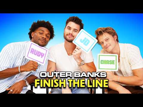 Outer Banks Cast Plays Finish The Line!