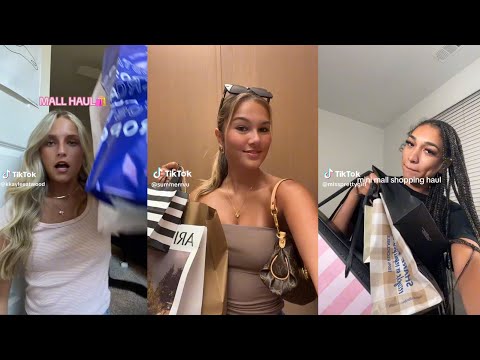 Mall haul - TikTok compilation 🛍️😋