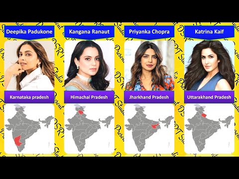 Famous Indian Actresses and Their Birthplaces: State-Wise Origins Revealed!