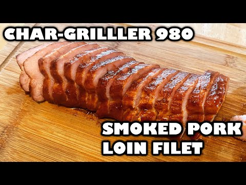 Smoked Pork Loin Filet | Char-Griller 980 Gravity | @chargriller2402