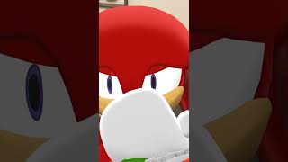 Knuckles Dumb Self [Sonic MMD] 4K 60fps #sonicshorts #mmdshorts #shorts #4k