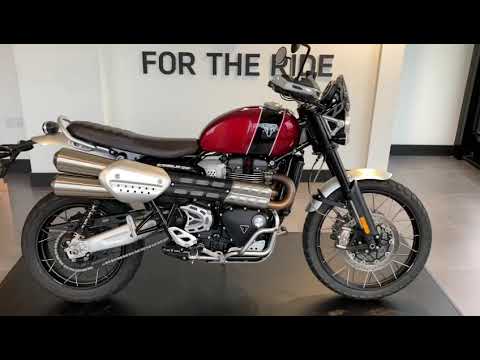 Triumph Scrambler 1200 XC   Carnival Red / Black