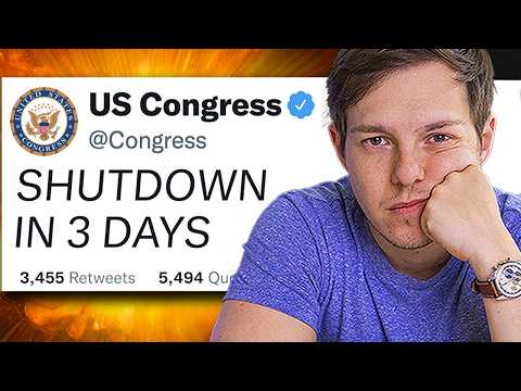 Government Shutdown Imminent, Rates Spike, Stocks Collapse